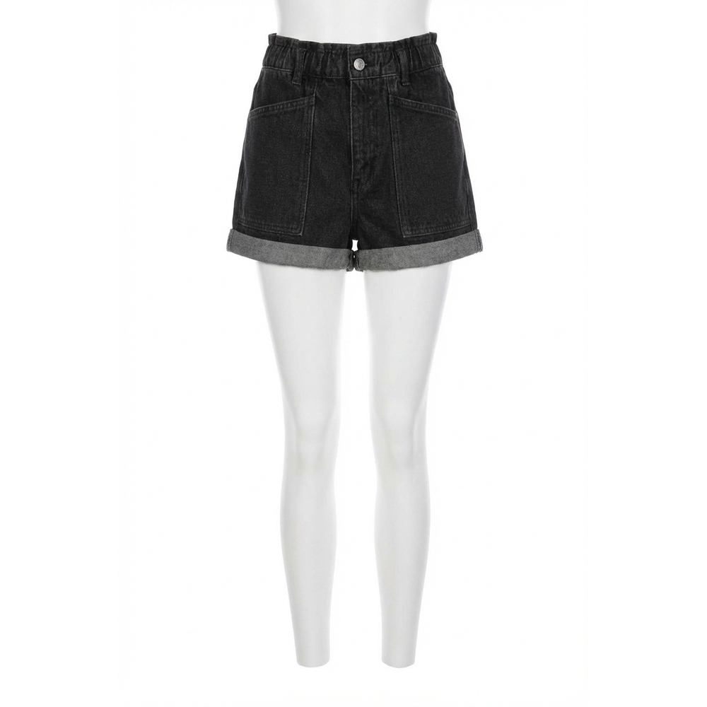 NEW Z SUPPLY odin denim short in black